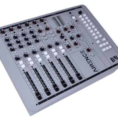 D&R’s AIRENCE-USB Main Unit + EXT Console On Air Broadcast mixing Console