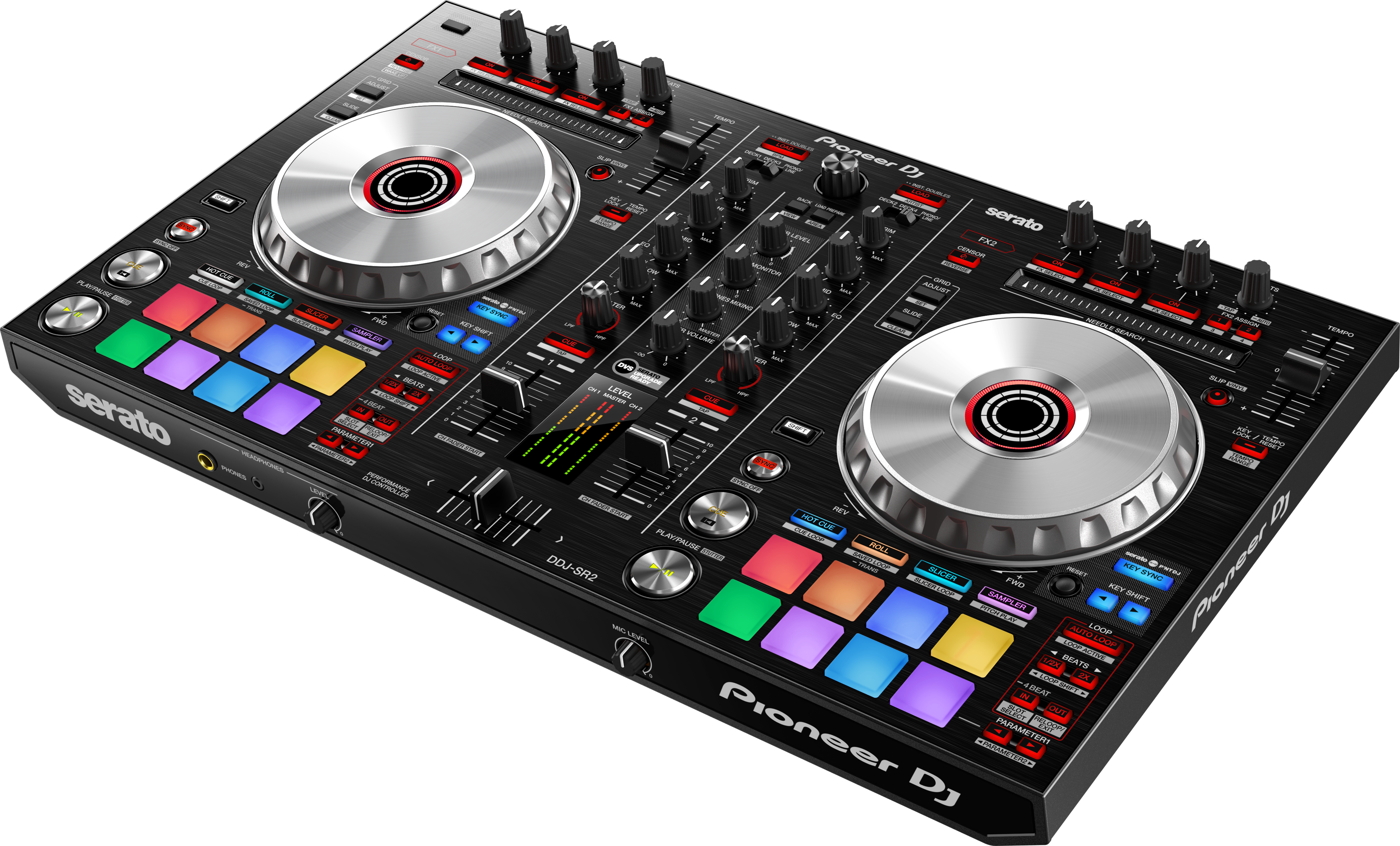 Pioneer DJ DDJ-SB3 4-deck Serato DJ Controller