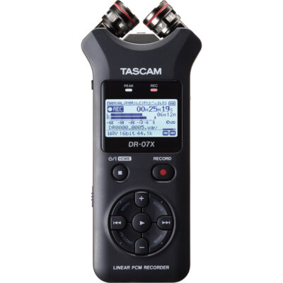 Tascam DR-07X 2-Input / 2-Track Portable Audio Recorder