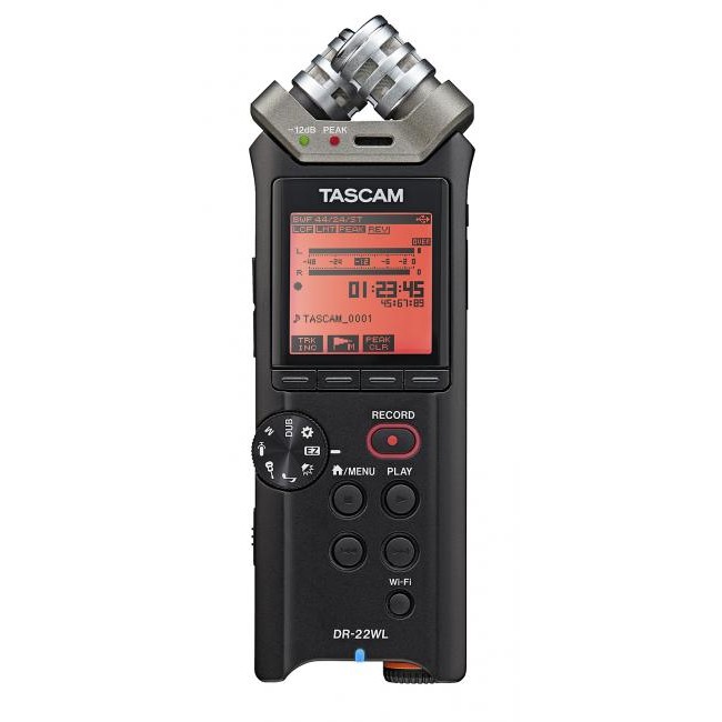 Tascam DR-22WL Portable Handheld Recorder with Wi-Fi