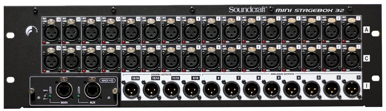 SOUNDCRAFT MINI STAGEBOX 32R