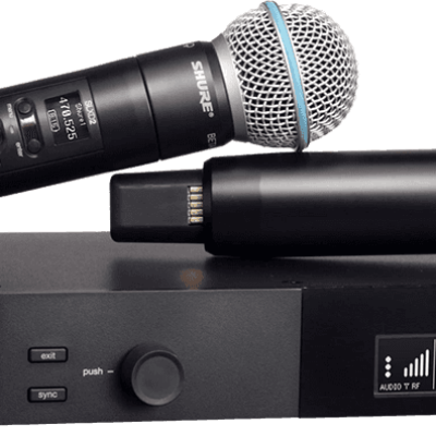 Shure SLXD24D/B58 Digital Wireless Dual Handheld Microphone System – G58 Band