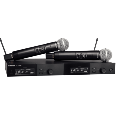 Shure SLXD24D/SM58 Digital Wireless Dual Handheld Microphone System