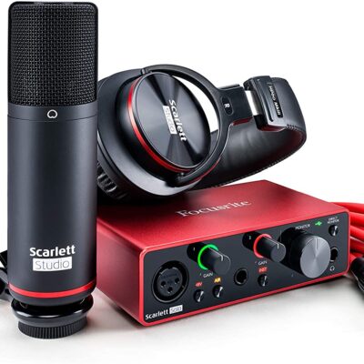 Focusrite Scarlett Solo Studio 3rd Gen Recording Bundle
