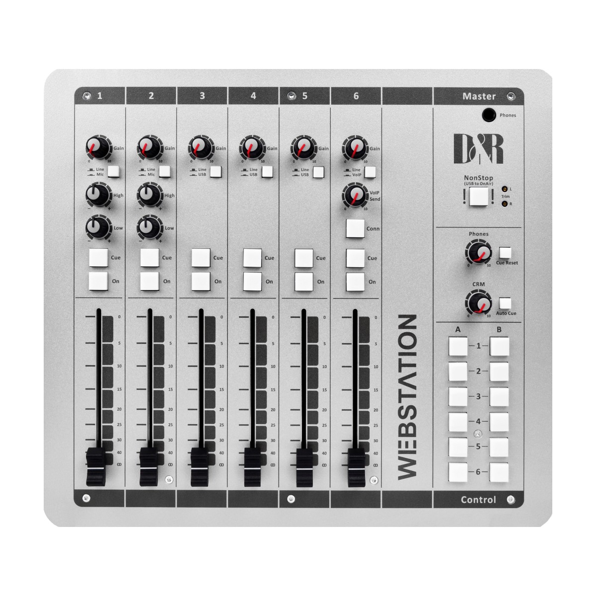 D&R Webstation USB On Air production Console