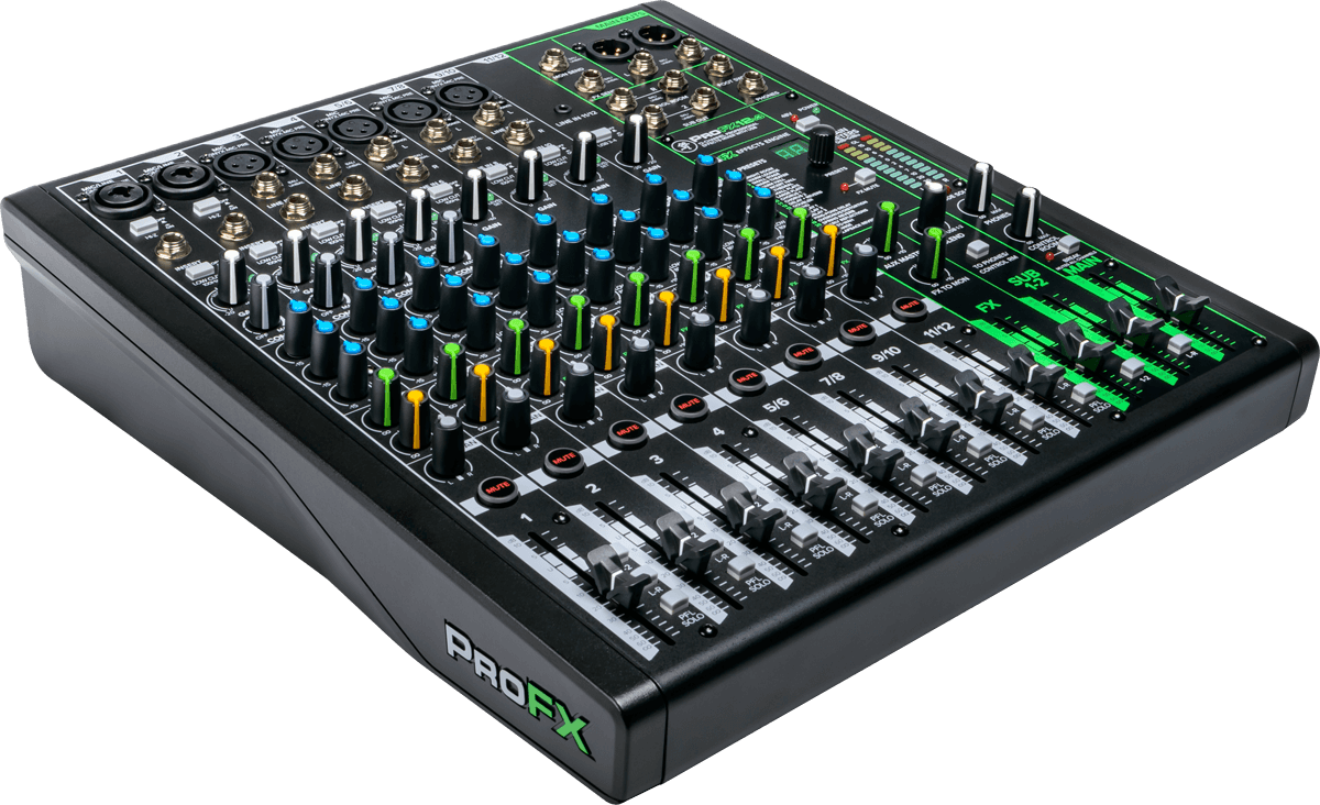 Mackie ProFX12v3 12-channel Mixer with USB and Effects