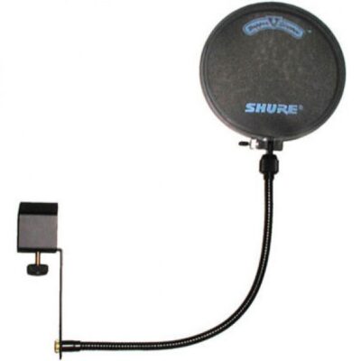 Shure PS-6 – Popper Stopper Pop Filter, 6″/4-Layer Screen, Gooseneck and Clamp