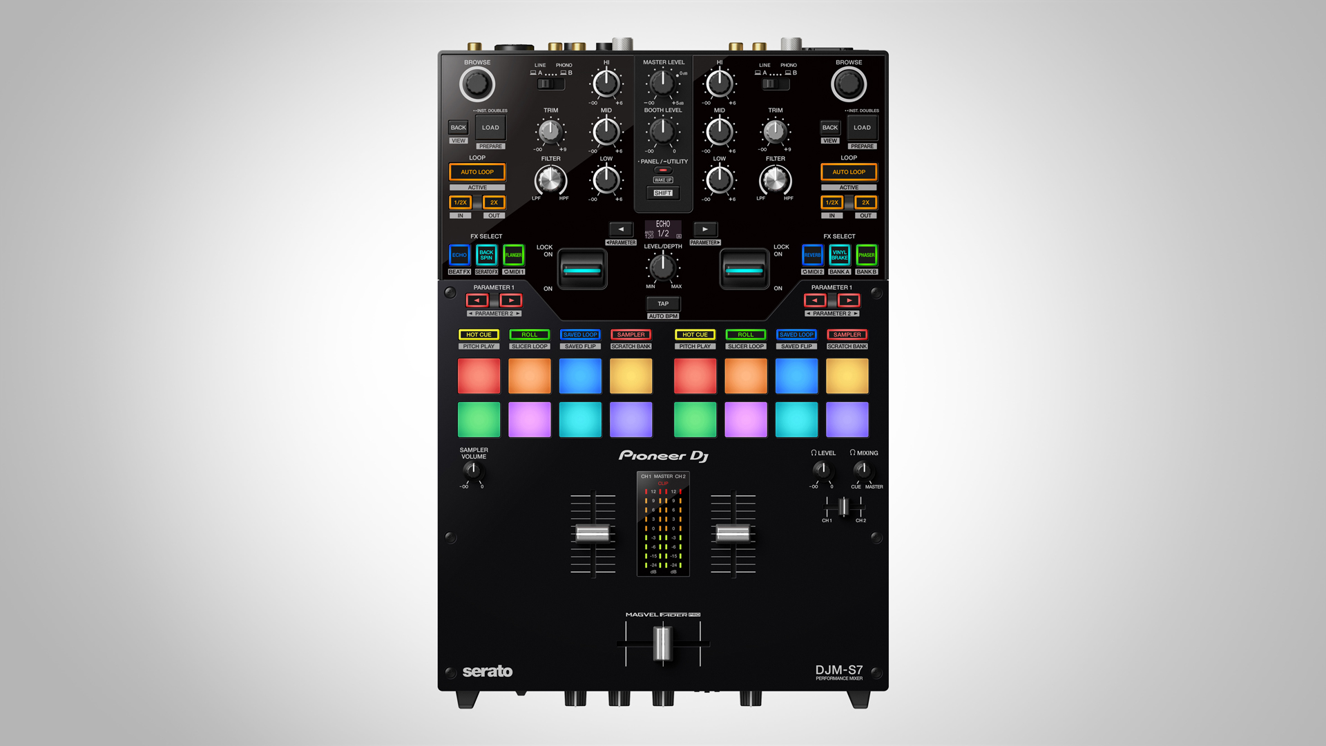 PIONEER DDJ DJM-S7 2-CHANNEL MIXER