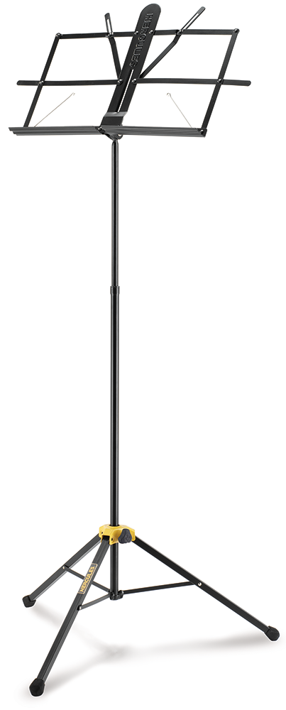 HERCULES BS100B TWO-SECTION EZ GLIDE MUSIC STAND