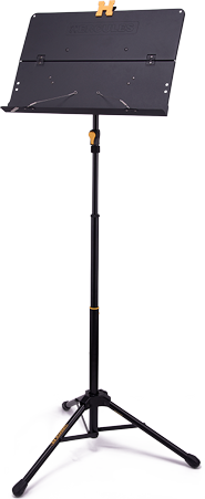 HERCULES BS408B PLUS ORCHESTRA STAND, SOLID DESK