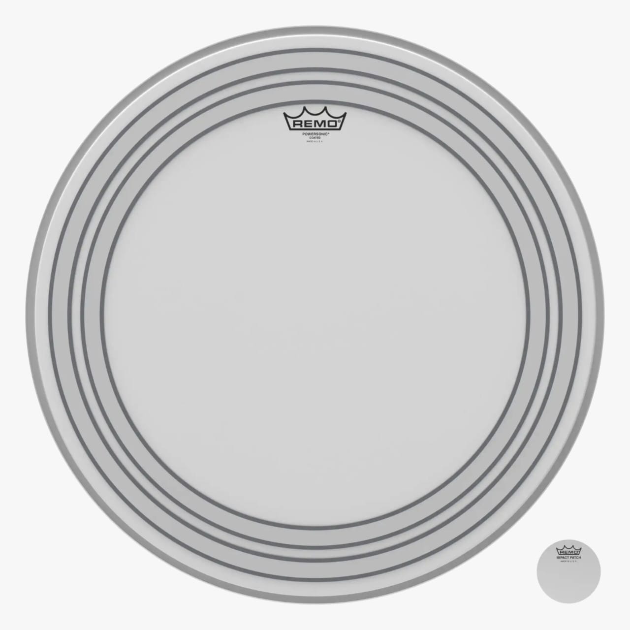 Powersonic Coated Bass Drumhead, 22″