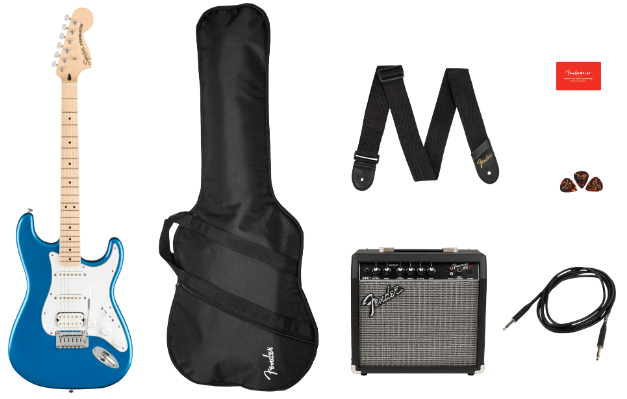 Fender Affinity Series Stratocaster Pack(Placid Blue)